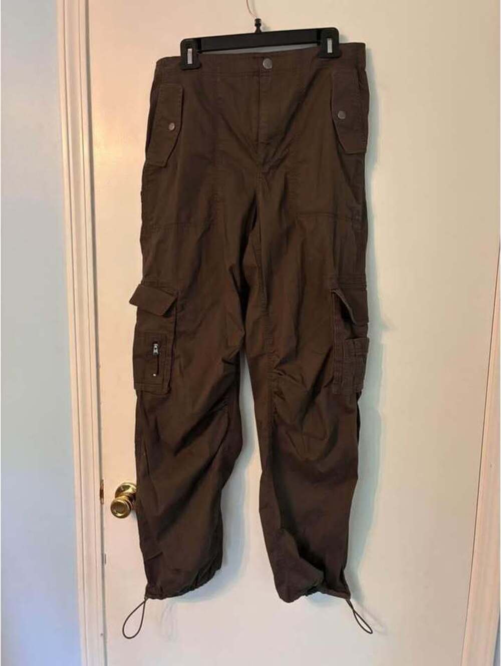 Abercrombie & Fitch Brown Cargo Utility Pants – Medium Long – Y2K Style